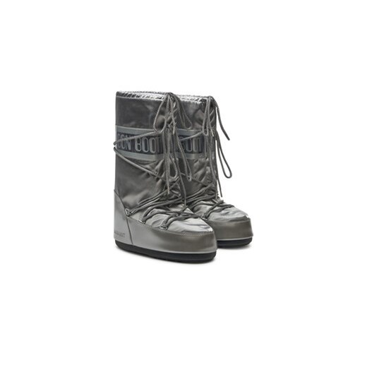 Śniegowce Moon Boot 80D1401680 Srebrny Moon Boot 39_41 eobuwie.pl