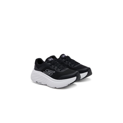 Sneakersy Skechers Max Cushioning Endea 129470/BKW Czarny Skechers 40 eobuwie.pl