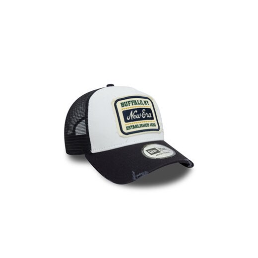 Czapka z daszkiem New Era Patch Distressed 60603673 Biały New Era OS eobuwie.pl
