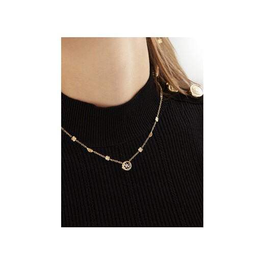 Naszyjnik Guess JUBN05 038JW Złoty Guess 00 eobuwie.pl