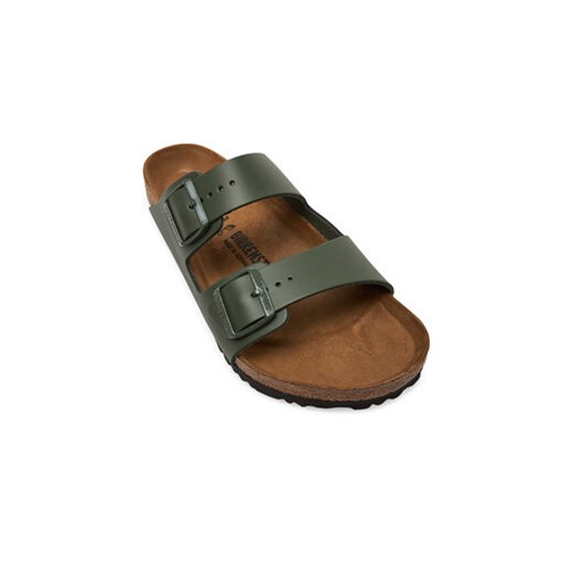 Klapki Birkenstock Arizona 1029165 Zielony 45 eobuwie.pl