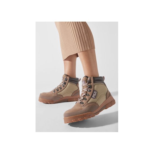 Trapery Fila Grunge Ii Cvs Mid Wmn FFW0365.73075 Beżowy Fila 40 eobuwie.pl