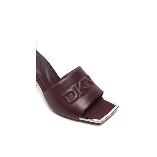 Klapki DKNY Keke K3471856 Bordowy 36 eobuwie.pl