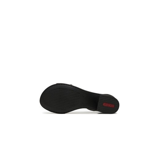 Sandały Rieker 64654-00 Czarny Rieker 42 eobuwie.pl
