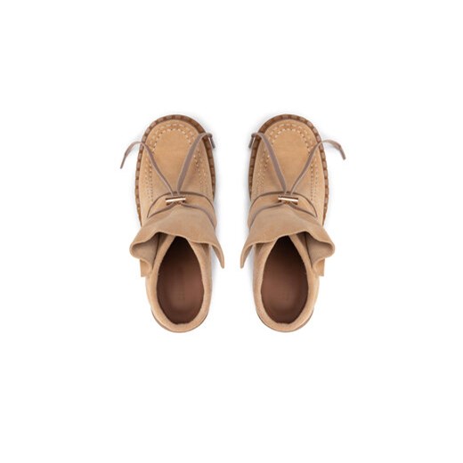 Botki Simple SL-34-02-000074 Beżowy Simple 38 eobuwie.pl