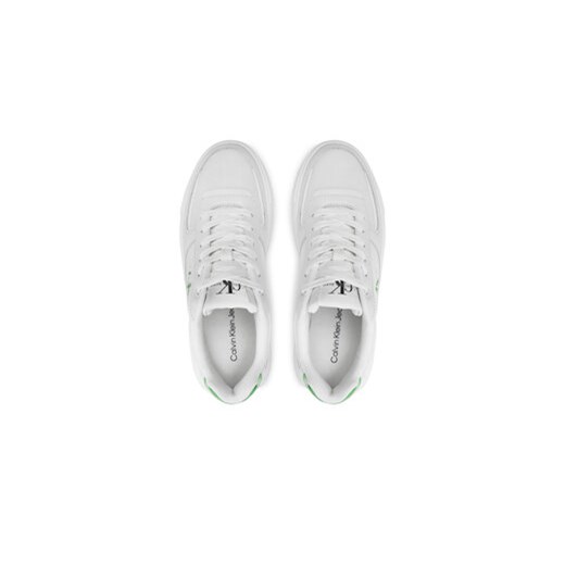 Sneakersy Calvin Klein Jeans Chunky Cupsole Low Lth Ml Meta YW0YW01410 Biały 38 eobuwie.pl