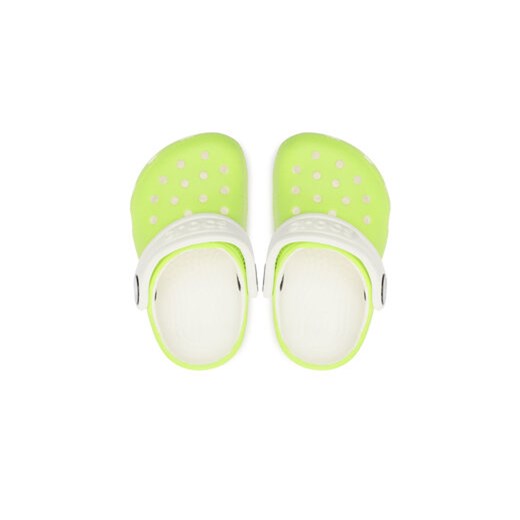 Klapki Crocs Crocs Classic Glow In The Dark Clog T 209161 Zielony Crocs 19_20 eobuwie.pl