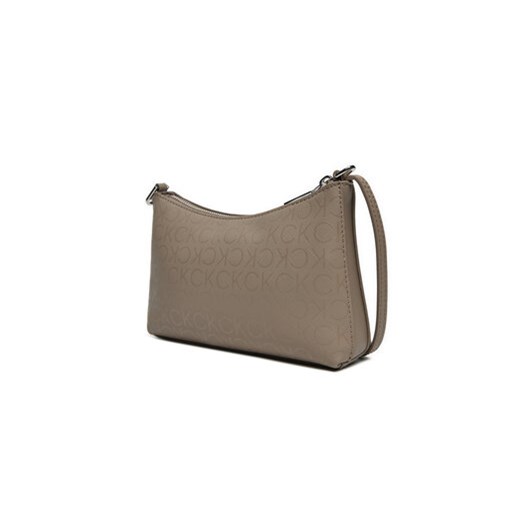 Torebka Calvin Klein K60K612537 Beżowy Calvin Klein 00 eobuwie.pl