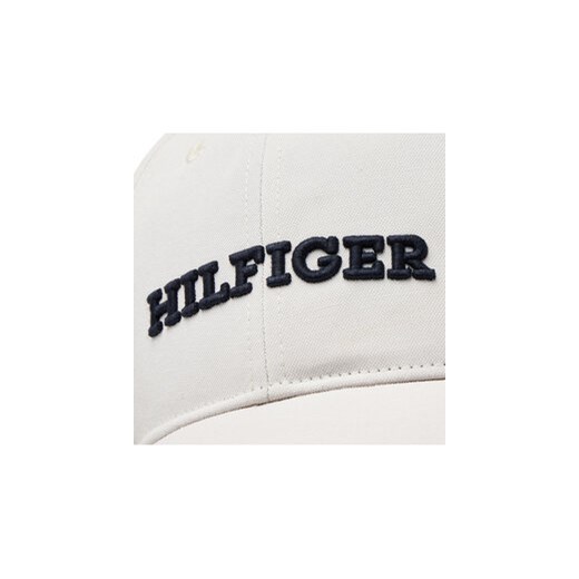 Czapka z daszkiem Tommy Hilfiger Th Monotype Canvas 6 Panel Cap AM0AM12043 Szary Tommy Hilfiger 00 eobuwie.pl