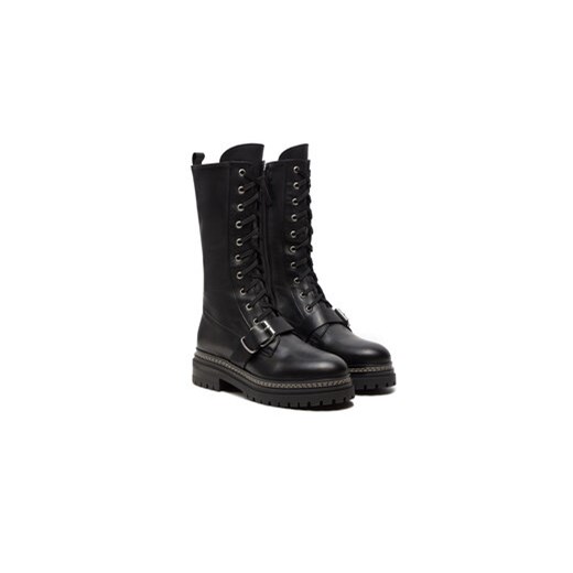 Trapery Weekend Max Mara Tana 24257960546 Czarny 36 eobuwie.pl