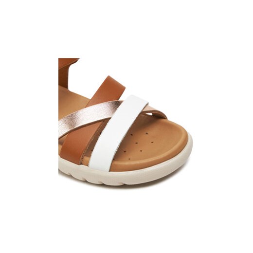 Sandały Geox J Sandal Soleima Gir J45GSA 043CF C6A7F M Brązowy Geox 25 eobuwie.pl