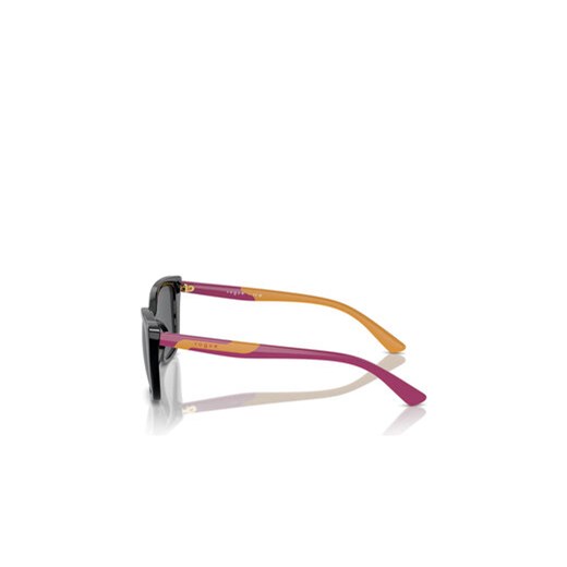 Okulary przeciwsłoneczne dziecięce Vogue 0VJ2022 W44/87 Czarny Vogue 48 eobuwie.pl