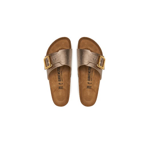 Klapki Birkenstock Catalina Cushion Buckle 1029416 Brązowy 42 eobuwie.pl
