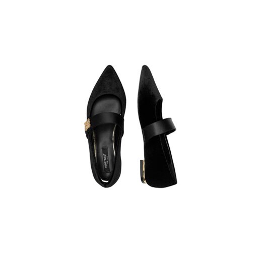 Baleriny Nine West 8168-1 Czarny Nine West 36 eobuwie.pl