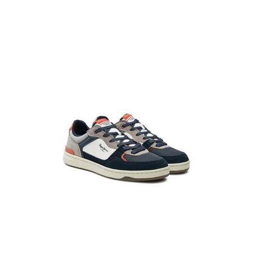 Sneakersy Pepe Jeans Kore Skate M PMS00027 Granatowy Pepe Jeans 42 eobuwie.pl