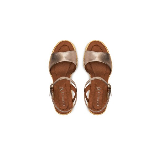 Espadryle Caprice 9-28307-42 Brązowy Caprice 41 eobuwie.pl
