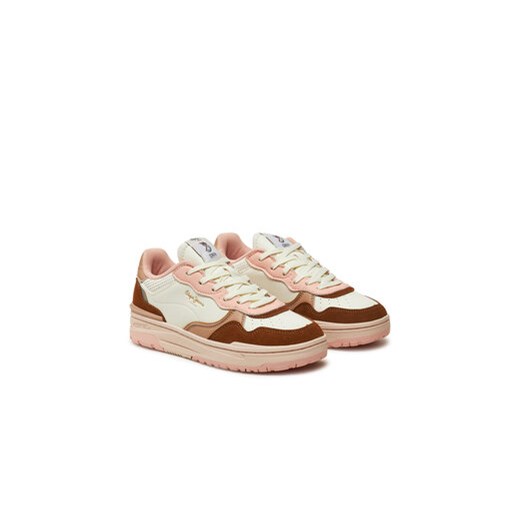 Sneakersy Pepe Jeans PLS00024 Brązowy Pepe Jeans 41 eobuwie.pl