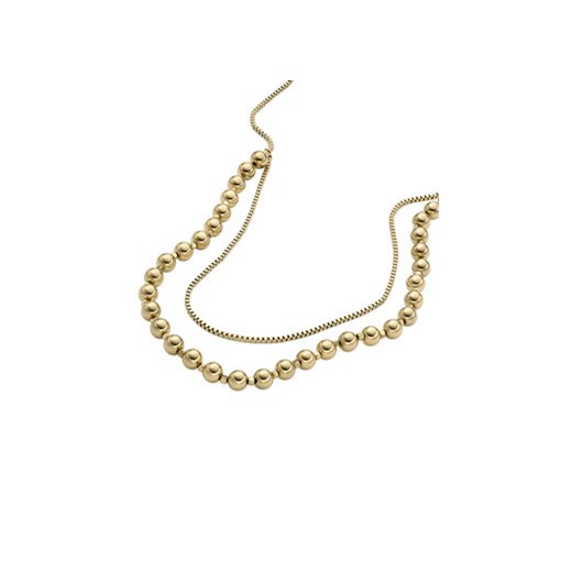 Naszyjnik Fossil All Stacked Up JA7248710 Złoty Fossil 00 eobuwie.pl