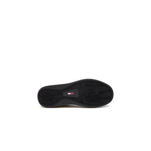 Sneakersy Tommy Jeans Tjm Basket Mid Leather EM0EM01258 Beżowy Tommy Jeans 41 eobuwie.pl