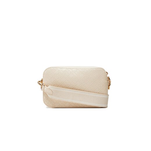 Torebka Tommy Hilfiger Th Distinct Camera Bag Mono AW0AW17221 Beżowy Tommy Hilfiger 00 eobuwie.pl