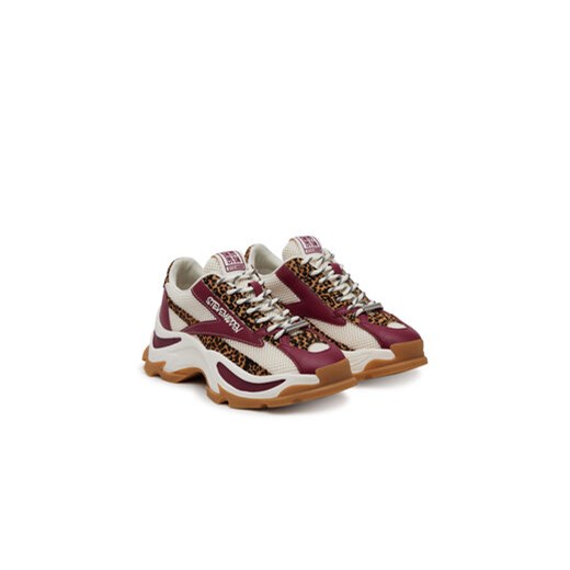 Sneakersy Steve Madden Zoomz-L SM11003503 Bordowy Steve Madden 37 eobuwie.pl