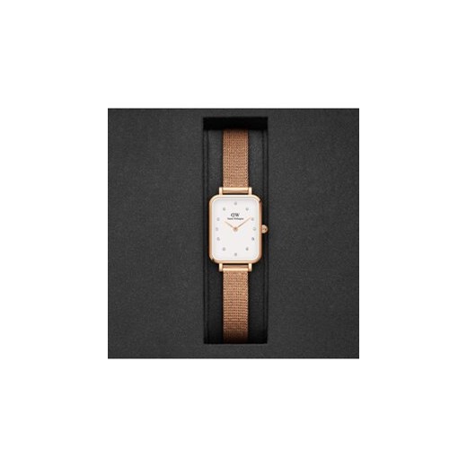 Zegarek Daniel Wellington Quadro DW00100527 Złoty Daniel Wellington 00 eobuwie.pl