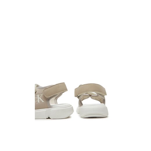 Sandały Calvin Klein Jeans V3B2-83024-1692 M Écru 28 eobuwie.pl