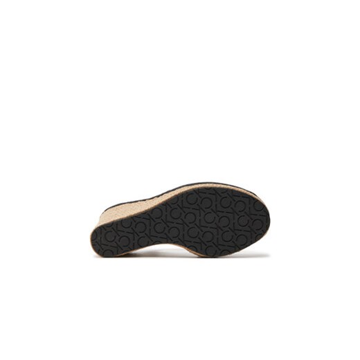 Espadryle Calvin Klein Wedge Sandal 70 He HW0HW02050 Czarny Calvin Klein 41 eobuwie.pl