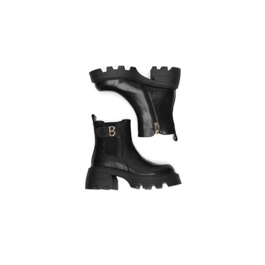 Botki Badura WFA3150-1Z Czarny 39 eobuwie.pl