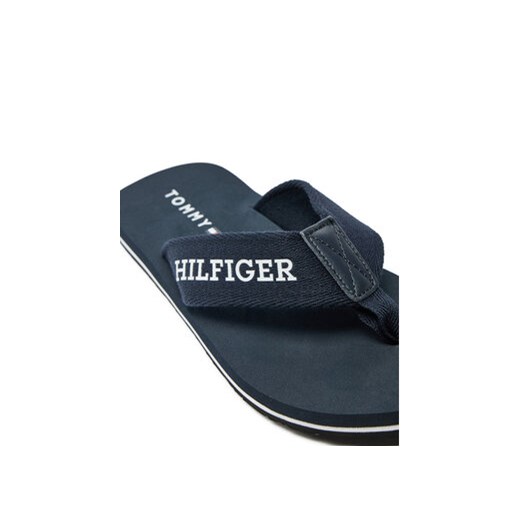 Japonki Tommy Hilfiger Monotype FM0FM05237 Granatowy Tommy Hilfiger 41 eobuwie.pl