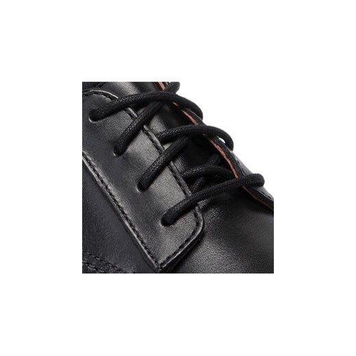 Półbuty Clarks Un Aldric Lace 261326777 Czarny Clarks 40 eobuwie.pl