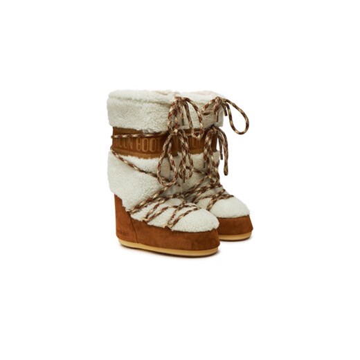 Śniegowce Moon Boot 80D1402610 Brązowy Moon Boot 42_44 eobuwie.pl