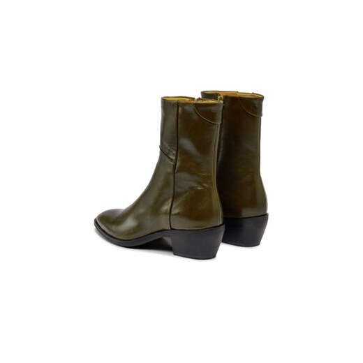 Botki Gant St Broomly Mid Boot 27541375 Zielony Gant 37 eobuwie.pl