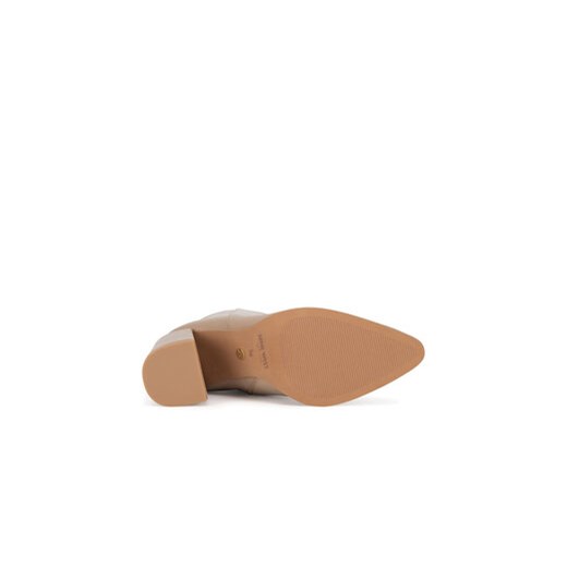 Botki Nine West WFA3000-1 Beżowy Nine West 41 eobuwie.pl