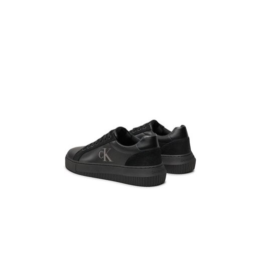 Sneakersy Calvin Klein Jeans Chunky Cupsole Lth Mg Lth YW0YW01614 Czarny 36 eobuwie.pl