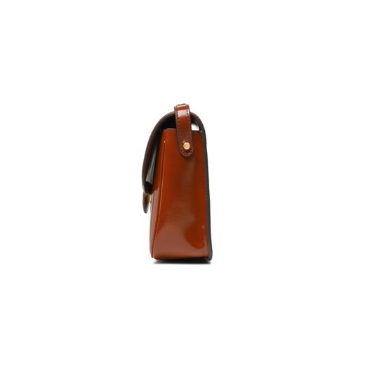 Torebka Tory Burch Robinson Spazzolato 143122 Brązowy Tory Burch 00 eobuwie.pl