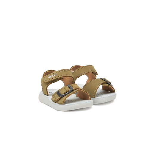 Sandały Geox B Sandal Lightfloppy B555SA 00032 C3012 Khaki Geox 27 eobuwie.pl