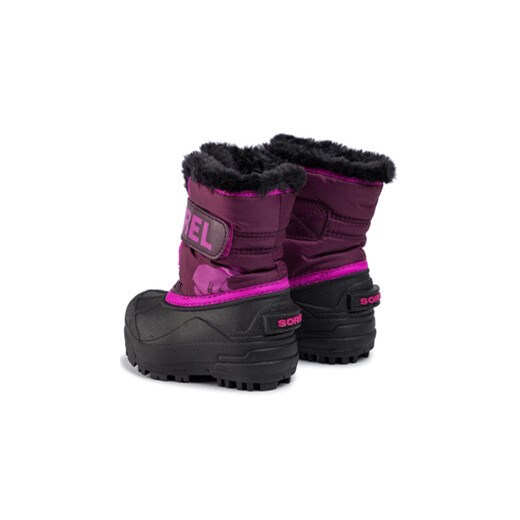 Śniegowce Sorel Toddler Snow Commander NV1960 Różowy Sorel 22 eobuwie.pl