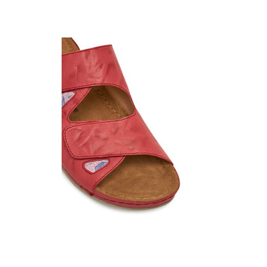 Klapki Dr. Brinkmann 700747-04 Czerwony 41 eobuwie.pl