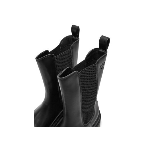 Sztyblety Calvin Klein Jeans Flatform YW0YW01542 Czarny 41 eobuwie.pl