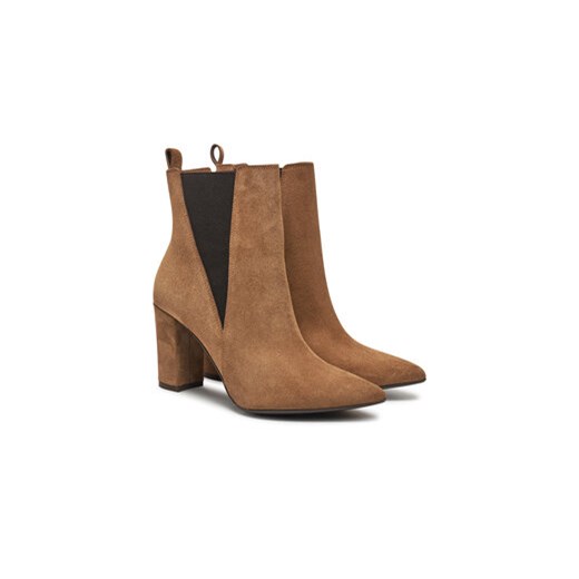 Botki R.Polański 1748 Brązowy 40 eobuwie.pl