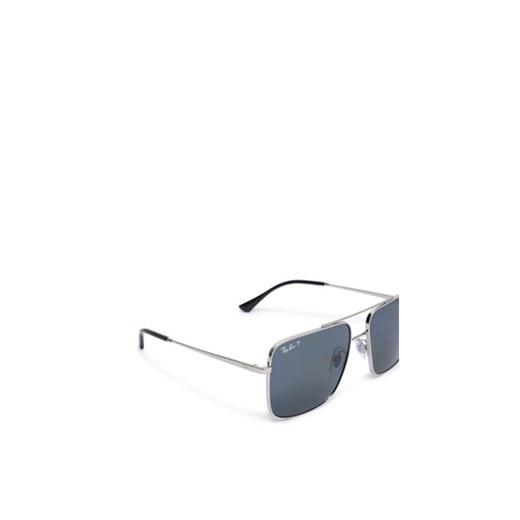 Okulary przeciwsłoneczne Ray-Ban 0RB3758 003/81 Srebrny 56 eobuwie.pl
