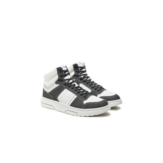 Sneakersy Tommy Jeans The Brooklyn Mid Top EM0EM01430 Czarny Tommy Jeans 42 eobuwie.pl