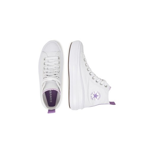 Trampki Converse CHUCK TAYLOR ALL STAR MOVE PLATFORM A03667C Biały Converse 36 eobuwie.pl
