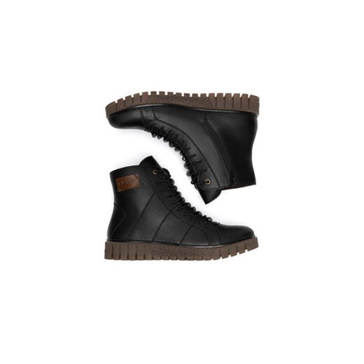 Botki Rieker Y3421-00 Czarny Rieker 36 eobuwie.pl