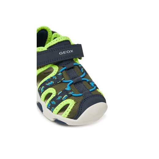 Sandały Geox B Sandal Multy B450FB 014CE CE3F4 S Khaki Geox 27 eobuwie.pl