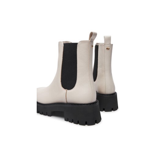 Sztyblety MICHAEL Michael Kors Asher 40F4ASFE5L Beżowy Michael Michael Kors 40 eobuwie.pl