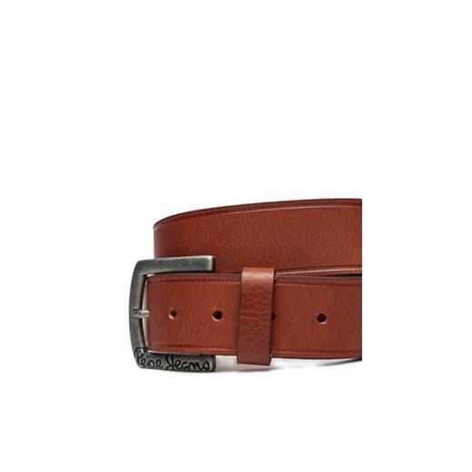 Pasek Męski Pepe Jeans Moss PM021026 Brązowy Pepe Jeans 100 eobuwie.pl