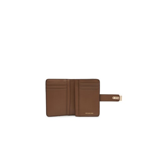 Mały Portfel Damski MICHAEL Michael Kors 32S5GETD1L Brązowy Michael Michael Kors 00 eobuwie.pl