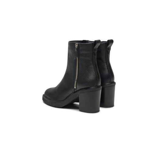 Botki Clarks Cassiano Zip 26178671 Czarny Clarks 39 eobuwie.pl